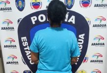 Funcionarios policiales realizaron la detención de una madre en Aragua tras presuntamente cort@r el rostro de su hija adolescente con una hojill@