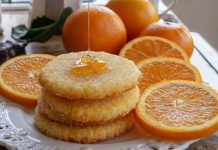 Irresistible desde el primer mordïsco: sin azúcar, sin harina y sin aceite estas galleticas de naranja son el acompañante ideal de la merienda