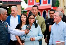 Vicepresidenta Delcy Rodríguez asegura que Venezuela ha resistido las sancïones internacionales