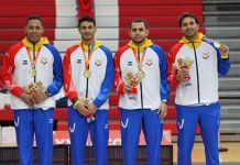 ¡La dinastía del Oro! Equipo de espada masculina de Venezuela derrotó a Colombia y se coronó campeón