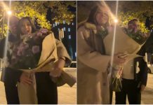 La reacción épica de un joven tras cruzarse con Messi y De Paul en Barcelona durante una salida con su novia (+ Video)