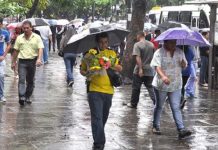 Inameh pronostica lluvias dispersas y actividad tormentosa en varias regiones del país mientras Caracas registra cielo parcialmente nublado