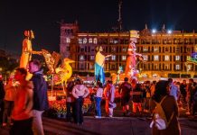 «Están más cerca de nosotros» México honra a sus muertÖs con un desfile multitudinario y cultural (+ Fotos)