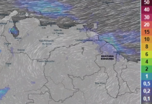 Inameh pronostica nubosidad variable y lluvias aisladas para gran parte del territorio nacional