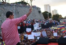 Presidente Nicolás Maduro alęrta sobre maniobras militares desde Trinidad y Tobago