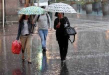 Inameh pronostica un día de cielos cargados y lluvias en buena parte del país
