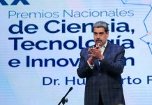 Venezuela celebra el ingenio nacional en los Premios de Ciencia y Tecnología 2025