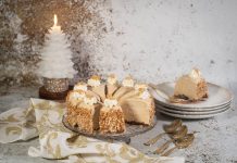 Tarta helada de turrón: el postre navideño cremoso y fácil de preparar
