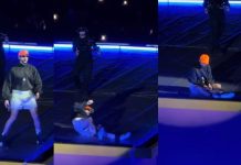 Un comienzo desde el piso: Bad Bunny süfrió aparatosa caída durante su concierto en México