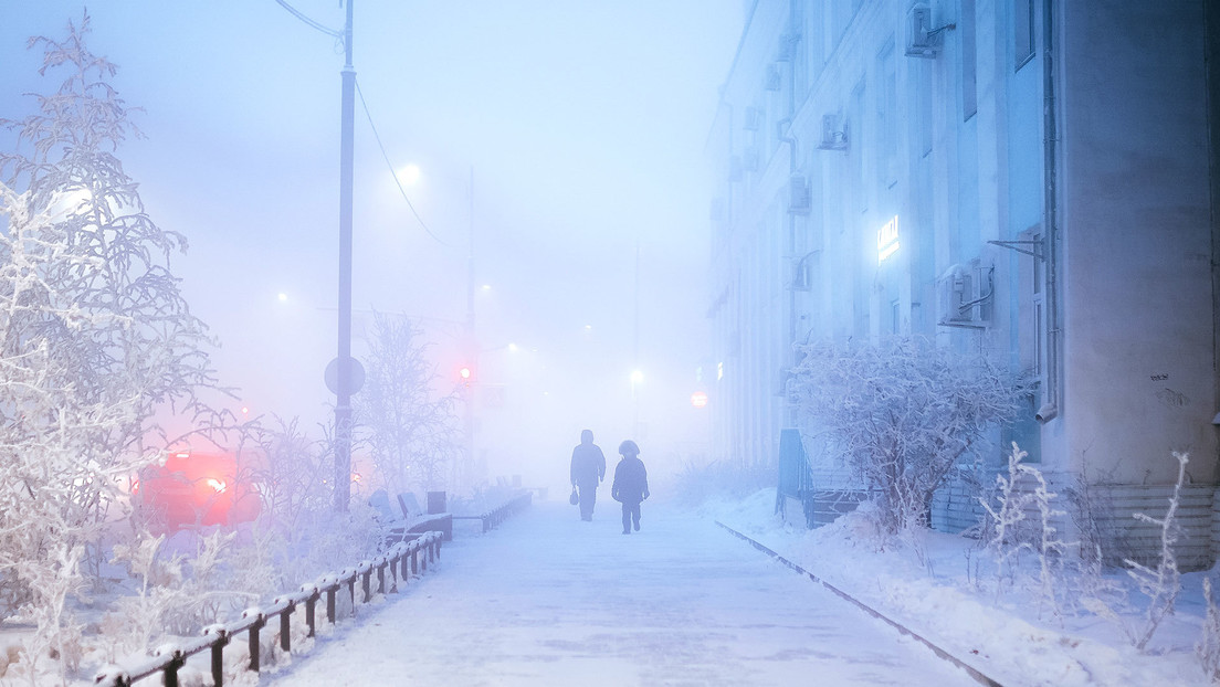 Ciudad situada en el lejano oriente ruso se convirtió en el punto más frío de la Tierra: con un descenso hasta los -51,7 °C