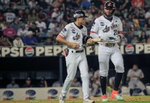 Águilas del Zulia vuela alto en el debut de Jackson Chourio y hunde a Leones en el fondo de la tabla