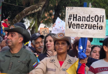 Táchira se movilizó en una märcha nocturna en defensa de la soberanía nacional ante agrêsiones externas (+ Detalles)