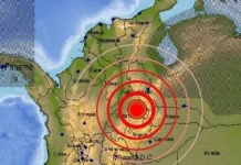 Sismø de 5.8 sacüde a Colombia: Epicentro en Los Santos, Santander (+ Detalles)