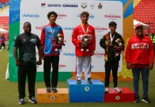 Paola Moreno y Franklin Otero dominan los 60 metros planos en los III Juegos Deportivos Nacionales Comunales