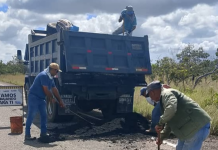 Intensifican los trabajos de plan de Bacheo en vías clave del municipio Independencia en Anzoátegui (+ Detalles)