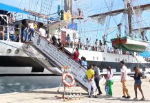 ¡Récord de visitas! Más de 10 mil personas abordaron el Buque Escuela Simón Bolívar en Puerto Cabello