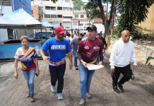 Gobernador Terán y Obras Públicas impulsan mejoras integrales en Maiquetía con labores de asfaltado