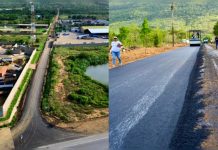 Autoridades inspeccionaron arranque de asfaltado en zona industrial de Barcelona, estado Anzoátegui (+ Fotos)