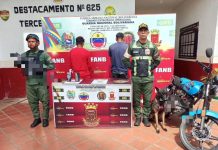 FANB incautó marihu@na oculta en una motocicleta en el estado Bolívar logrando la detËnción de dos ciudadanos