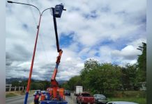 Alcaldía de Valencia refuerza seguridad vial con adecuación de alumbrado público en la autopista del este, parroquia San José (+ Fotos)