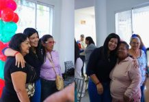 Barcelona consiente a sus mayores: alcaldesa Sugey Herrera comparte la fiesta navideña con abuelos de El Viñedo