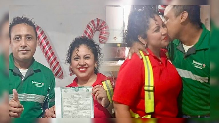 Esta pareja mexicana terminó su matrimonio con un beso, sonrientes y tomados de la mano: «No hay necesidad de odiÖ, ¡Feliz divorcio!»