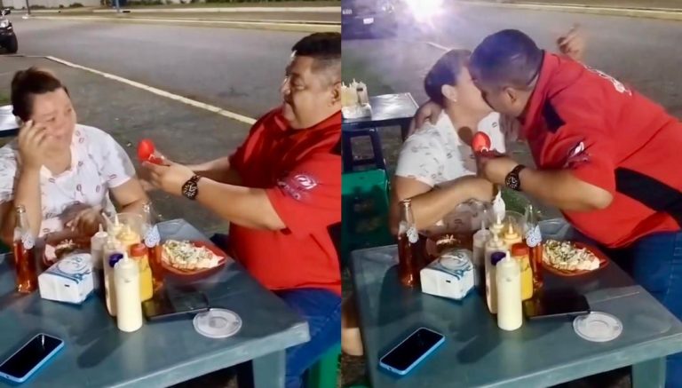 El coplero venezolano Luis Colmenarez protagonizó una épica propuesta de matrimonio en Acarigua (+ Video)