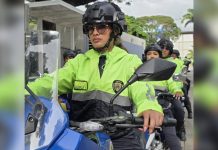CPNB resalta el liderazgo de la Brigada Motorizada Femenina en los operativos de seguridad de Caracas
