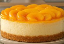 Cheesecake de durazno sin horno: receta fácil, fresca y perfecta para el verano