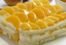 La Carlota de duraznos: un postre fresco sencillo y de pocos ingredientes para preparar en casa (+ Detalles)