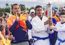 Falcón encięnde su orgullo deportivo con la llegada del Fuęgo Patrio para los Juegos Comunales 2025 (+ Fotos)
