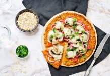 Un aliado indispensable para tu digestión: Pizza proteica, saludable y sin horno en pocos minutos, alta en fibra y deliciosa