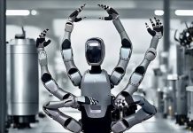 China presenta el primer robot humanoide con seis brazos: los cuatro adicionales le permiten rendir un 30% (+ Detalles)