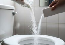 Mantén tu baño impecable con un truco natural: sal y bicarbonato, la pareja perfecta para un inodoro limpio y fresco