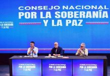 Consejo Nacional por la Soberanía y la Paz realiza encuentro de unidad y defensa en Caracas