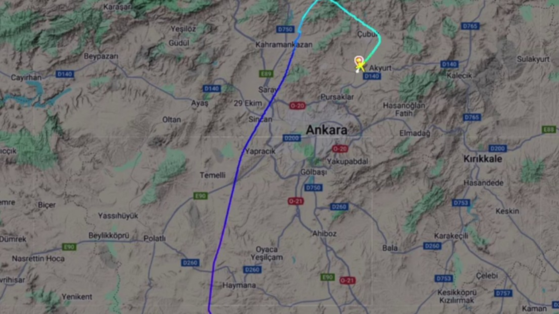 Tragędia en Türkiye: avión que trasladaba al jefe del Estado Mayor libio se estręlla tras despegar de Ankara