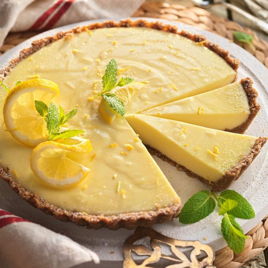Una receta ideal para los días calurosos y disfrutar sin culpas: paso a paso de cómo hacer una refrescante tarta de limón