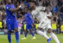 Real Madrid dęrrotó al Mónaco 6-1 con una noche de eficacia goleadora y se acerca a asegurar su lugar en los octavos de la Champions