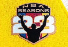 LeBron James celebra 23 temporadas en la NBA con un parche histórico en su uniforme