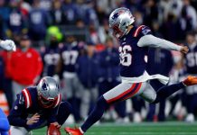 Los Patriotis de Andy Borregales eliminan a los Chargers y disputarán la a la ronda divisional en la NFL