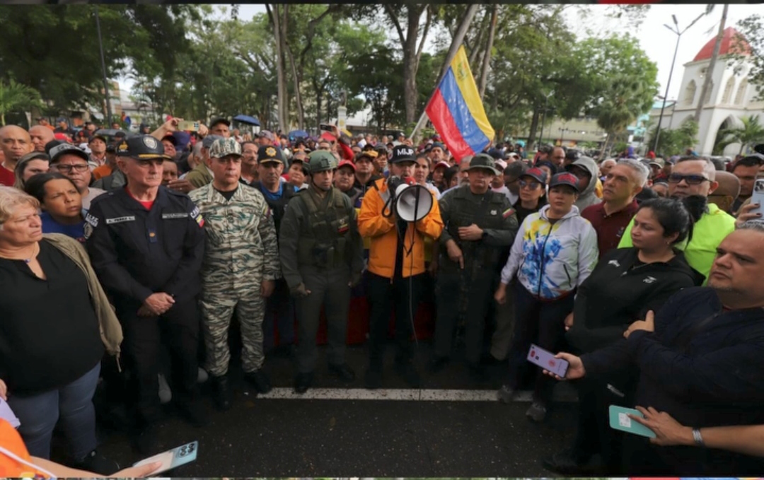 Gobernador Ernesto Luna se movilizó junto al pueblo monaguense en respaldo de Venezuela: «¡Alzamos la voz por la justicia!» (+ Fotos y Comunicado)