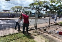 Avanzan los trabajos de rehabilitación del Hospital Universitario “Dr. Manuel Núñez Tovar»: en aras de mejorar la seguridad y visibilidad nocturna del área externa del centro (+ Fotos)