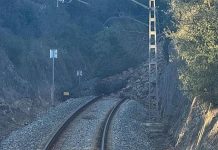 Dësprendimiento de tierra interrumpió la circulación de la línea R1 de Rodalies de Barcelona: horas después de su reapertura (+ Detalles)