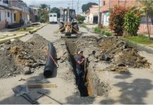 Gobernación de Lara ejecuta sustitución 300 metros de colector de aguas servidas en la Urb. Obelisco: beneficiadas 5.000 personas de la urbanización (+ Fotos)