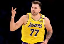 Récord histórico: Luka Dončić alcanzó la cifra de los 100 triples con Los Ángeles Lakers