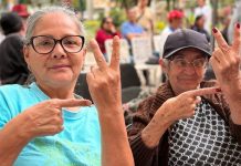 Más de 10 mil adultos mayores se movilizaron en respaldo al presidente Maduro y exigir su liberación (+ Detalles)