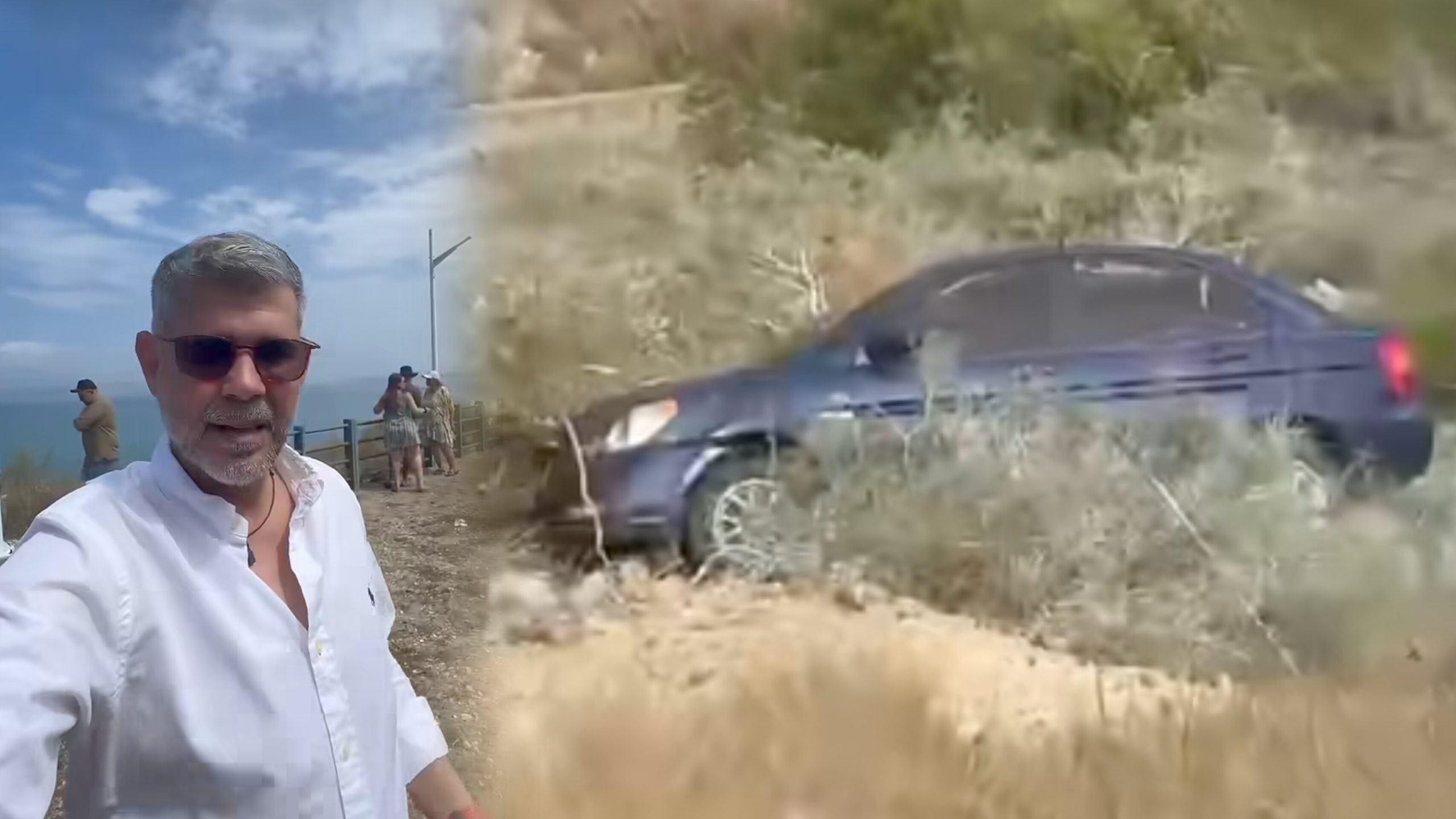 Un vehículo cayó desde el Cerro El Morro de Lechería en extrañäs circunstancias: autoridades investigan las causas (+ Video)