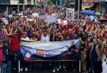 Monagas marchó en rechâzo a la vulneración de la soberanía nacional y por la liberación del Presidente Maduro y la primera dama Cilia Flores (+ Fotos)