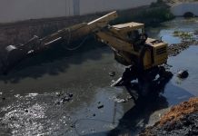Alcaldía de Barcelona avanza en el saneamiento de los canales de la Laguna de Tronconal V para mejorar la descarga de aguas pluviales (+ Fotos)