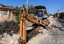 Inician trabajos de sustitución de colector caído en Fundación Mendoza para beneficiar a más de 50 familias en Barcelona (+ Fotos)